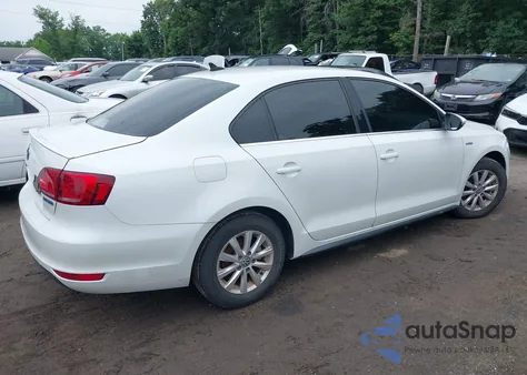 2013 Volkswagen Jetta Hybrid Se from USA, damaged, VIN 3VW637AJ8DM296130